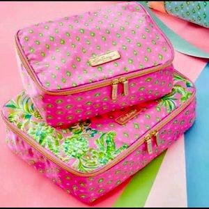 Lilly Pulitzer GWP packing cubes/ set of 2- NWT